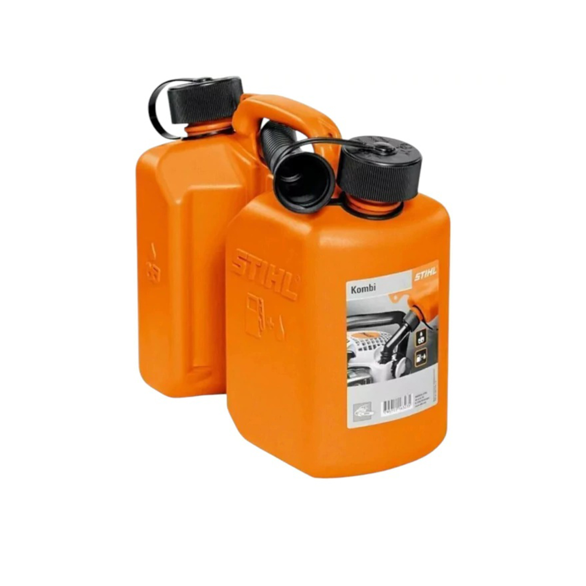 BIDON COMBINADO 3L/1.5L NARANJA