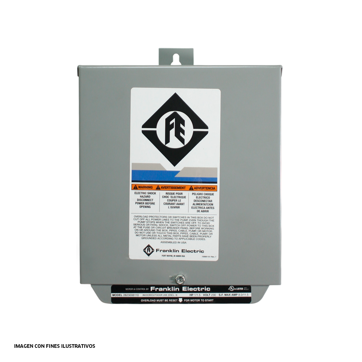 CAJA DE CONTROL 2HP230V 2823018110 FE