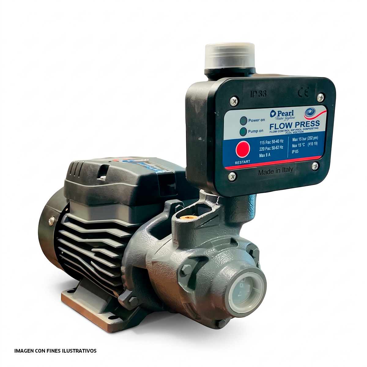 PERIFERICA 0.5HP PRESURIZADOR 8AMP