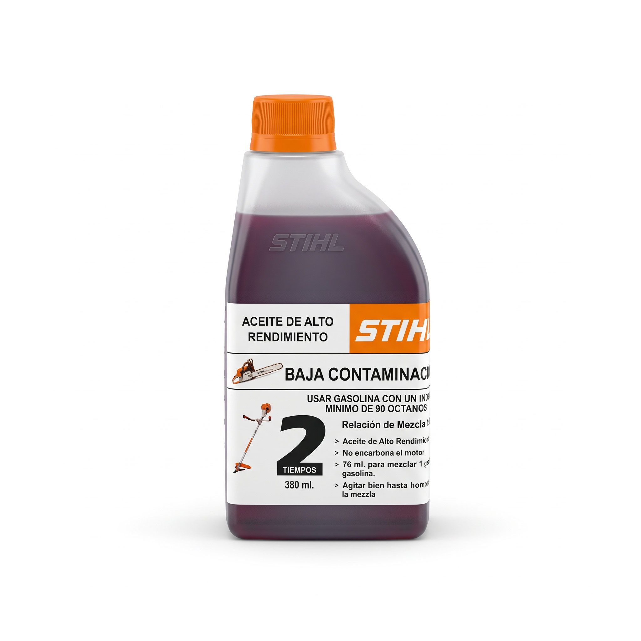 ACEITE STIHL 2T(380ML)P/ 5GAL.DE MEZCLA